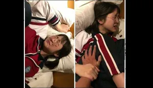 Asian Dominate MILF get Fucked and Creampied in 3Some in Japan